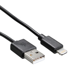 Кабель Buro (Lightning (m), USB A(m), 1,2м, 2A) [USB-IP-1.2B2A]