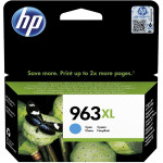 Чернильный картридж HP 963 (голубой; 1600стр; OfficeJet Pro 901x, 902x)