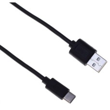 Кабель Buro (USB A(m), USB Type-C (m), 1м) [BHP RET TYPEC1 BL]