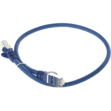 Патч-корд Lanmaster LAN-PC45/S6-0.5-BL [LAN-PC45/S6-0.5-BL]