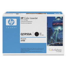 Картридж HP 643A (черный; 11000стр; HP Color LJ 4700) [Q5950A]