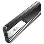 Внешний жесткий диск SSD 2Тб Netac ZX10 (1050/1050 Мб/с, USB 3.2 TYPE-C)