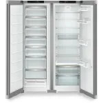 Холодильник Liebherr SRBsfc 5220 (A++, 1-камерный, Side by Side, объем 405:377л, инверторный компрессор, 597x1 855x675см, серебристый)