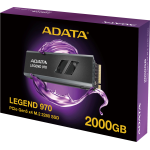 Жесткий диск SSD 2Тб ADATA LEGEND 970 (M.2 2280, 10000/10000 Мб/с, 1400000 IOPS, PCI-E GEN5 X4)