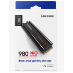 Жесткий диск SSD 2Тб Samsung 980 PRO (2280, 7000/5100 Мб/с, 1000000 IOPS, USB, 2048Мб, для ноутбука и настольного компьютера)