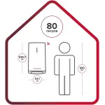 Водонагреватель Ariston Velis Lux Inox PW ABSE WIFI 80