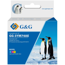 Картридж G&G GG-3YM74AE (многоцветный; 18стр; DeskJet Plus Ink Advantage 6075, 6475) [GG-3YM74AE]