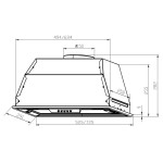Вытяжка Lex GS BLOC P 600 WHITE
