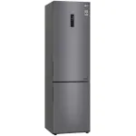 Холодильник LG GA-B509CLSL (No Frost, A+, 2-камерный, объем 419:292/127л, инверторный компрессор, 595x2 030x682см, графит)
