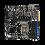 Материнская плата ASUS P12R-M (LGA1200, Intel C252, xDDR4 DIMM, uATX)