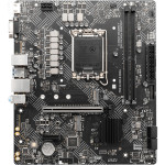 Материнская плата MSI PRO H610M-B DDR4 (LGA1700, Intel H610, 2xDDR4 DIMM, microATX)