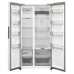 Холодильник Midea MDRS791MIE33 (No Frost, A++, 2-камерный, Side by Side, инверторный компрессор, 910x1 775x698см, бежевый)