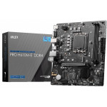 Материнская плата MSI PRO H610M-E DDR4 (LGA1700, Intel H610, 2xDDR4 DIMM, microATX)