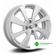 КиК ZV Sandero Stepway КС893 R16/6J PCD 4x100 ET 37 ЦО 60,1 серебристый