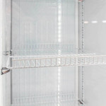 Холодильная витрина Бирюса Б-B300D (1-камерный, объем 345:345л, 50.6x198x66см, черный)