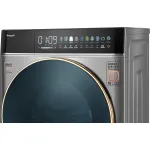 Стиральная машина Weissgauff WMD 58411 Direct Drive Inverter Premium Steam Stee(60x84.7x51см, фронтальная, макс:11кг, с сушкой, 1400об/мин, защита от протечек, нержавеющая сталь)
