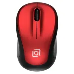 Oklick 665MW Black-Red USB (радиоканал, кнопок 3, 1000dpi)