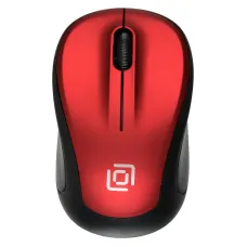 Oklick 665MW Black-Red USB (радиоканал, кнопок 3, 1000dpi)