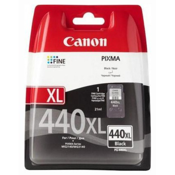 Картридж Canon PG-440XL (черный; 600стр; 21мл; MG2140, 3140)