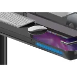 Стол компьютерный Cactus CS-EGD-BK-LED