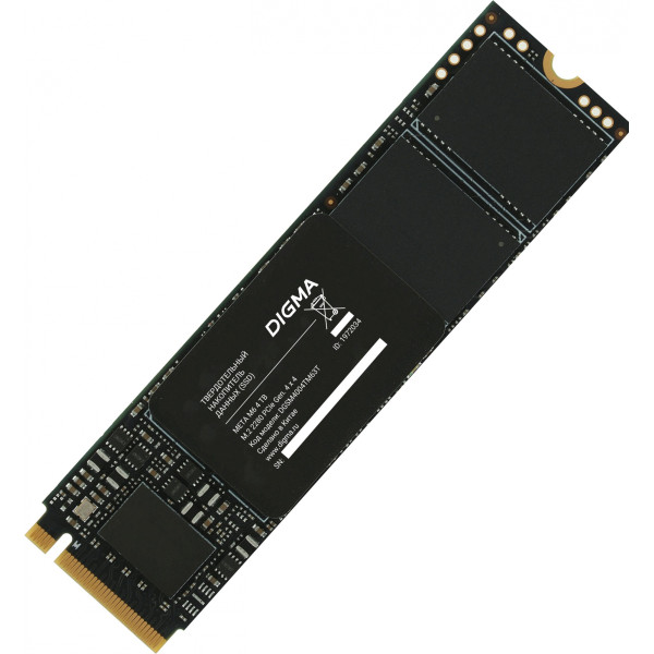 Жесткий диск SSD 4Тб Digma (2280, 7300/6600 Мб/с, 680000 IOPS)