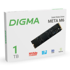 Жесткий диск SSD 1Тб Digma (2280, 7400/6600 Мб/с, 660000 IOPS) [DGSM4001TM63T]
