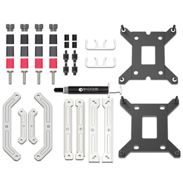 Кулер ID-Cooling SL240 WHITE (Socket: 1150, 1151, 1155, 1156, 1200, 2011, AM4, алюминий, 29,9дБ)