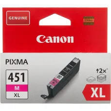Чернильный картридж Canon CLI-451XLM (пурпурный; 645стр; 11мл; Pixma iP7240, MG6340, MG5440) [6474B001]