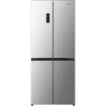 Холодильник Gorenje NRM819E61X (No Frost, A+, 3-камерный, Side by Side, объем 499:324/175л, инверторный компрессор, серый)
