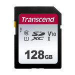 Карта памяти SDXC 128Гб Transcend (Class 10, 100Мб/с, UHS-I U1, без адаптера)