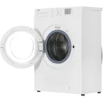 Стиральная машина Beko WRS5511BWW(фронтальная узкая, класс стирки/отжима/э.потребления: A/C/A-10% , макс: 5кг, 1000 об/мин, 60x84x36.5см, белый)