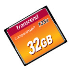 Карта памяти CF 32Гб Transcend (50Мб/с, 133x, UHS-I)