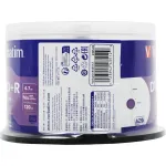 Диск DVD+R Verbatim (4.7Гб, 16x, cake box, 50, Printable)