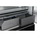 Холодильник Hyundai CM55043F (No Frost, A+, 3-камерный, Side by Side, инверторный компрессор, черный)