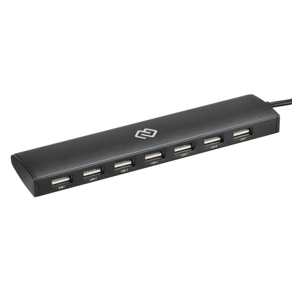 Разветвитель USB DIGMA HUB-7U2.0-UC-B
