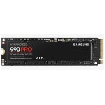 Жесткий диск SSD 2Тб Samsung 990 PRO (2280, 7450/6900 Мб/с, 1550000 IOPS, PCIe 4.0 x4 (NVMe), 2048Мб, для ноутбука и настольного компьютера)