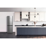 Холодильник Midea MDRB471MGF46O (No Frost, A+, 2-камерный, 595x1 850x660см, нержавеющая сталь)