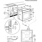 Электрический духовой шкаф Electrolux EOD5H70BX