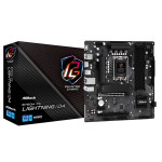 Материнская плата ASRock B760M PG LIGHTNING/D4 (LGA1700, Intel B760, 4xDDR4 DIMM, microATX, RAID SATA: 0,1,5,10)