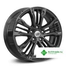 Wheels UP Up106 R17/7J PCD 5x108 ET 45 ЦО 67,1 черный глянцевый