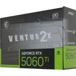 Видеокарта GeForce RTX 5060 Ti 2407МГц 8Гб MSI (GDDR7, 128бит)