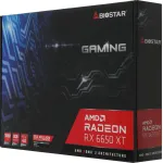 Видеокарта Radeon RX 6650XT 2410МГц Biostar (GDDR6, 128бит, 1xHDMI, 3xDP)