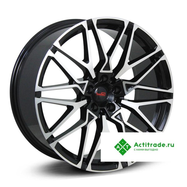 LegeArtis B542 R20/9J PCD 5x112 ET 35 ЦО 66,6 черный с полированной лицевой поверхностью