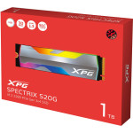 Жесткий диск SSD 1Тб ADATA Spectrix S20G (2280, 2500/1800 Мб/с, 190000 IOPS, PCI-E X4)