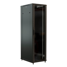 Шкаф коммутационный напольный WRline WR-TT-3266-AS-RAL9004 (32U, 600x1610x600мм, IP20, 800кг)