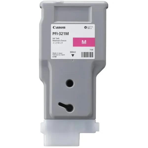 Canon PFI-321M (пурпурный; 300стр; imagePROGRAF TM-250, 255, 350, 355.)