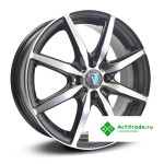 Venti 1605 R16/6J PCD 4x100 ET 49 ЦО 54,1 черный с полированной лицевой поверхностью
