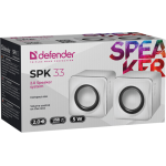 Компьютерная акустика DEFENDER SPK 33 (2.0, 5Вт, пластик)