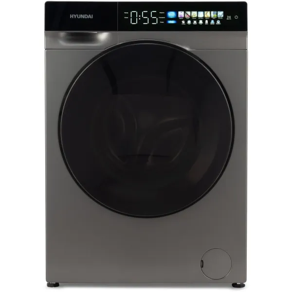 Стиральная машина Hyundai WFE9232(фронтальная полноразмерная, класс стирки/отжима/э.потребления: B/A+++ , макс: 10,5кг, 1200 об/мин, инвертер, 60x84x60см, серый)