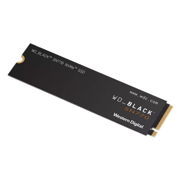 Жесткий диск SSD 500Гб Western Digital Black SN770 (M.2, 5000/4000 Мб/с, 460000 IOPS, PCI-E, для ноутбука и настольного компьютера)